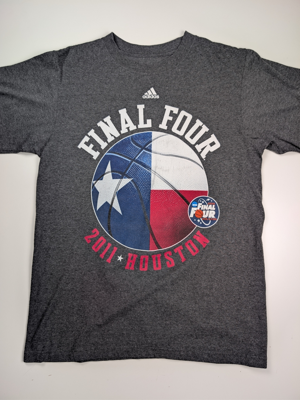 Adidas 2011 NCAA Final Four Houston T Shirt Mens M UConn Butler Kentucky VCU